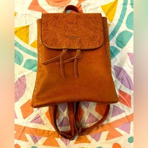 Darcy Marks London Embossed Backpack